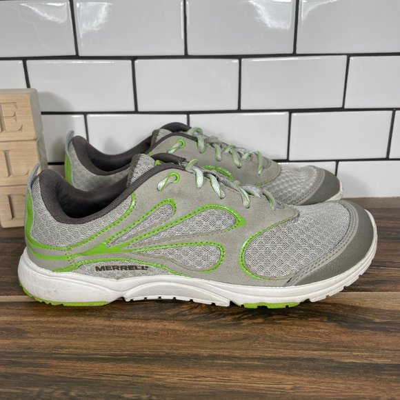 Merrell Bare Access Arc Womens Sz 7 Running Shoes Gray Vibram Barefoot Trainers - Picture 3 of 14